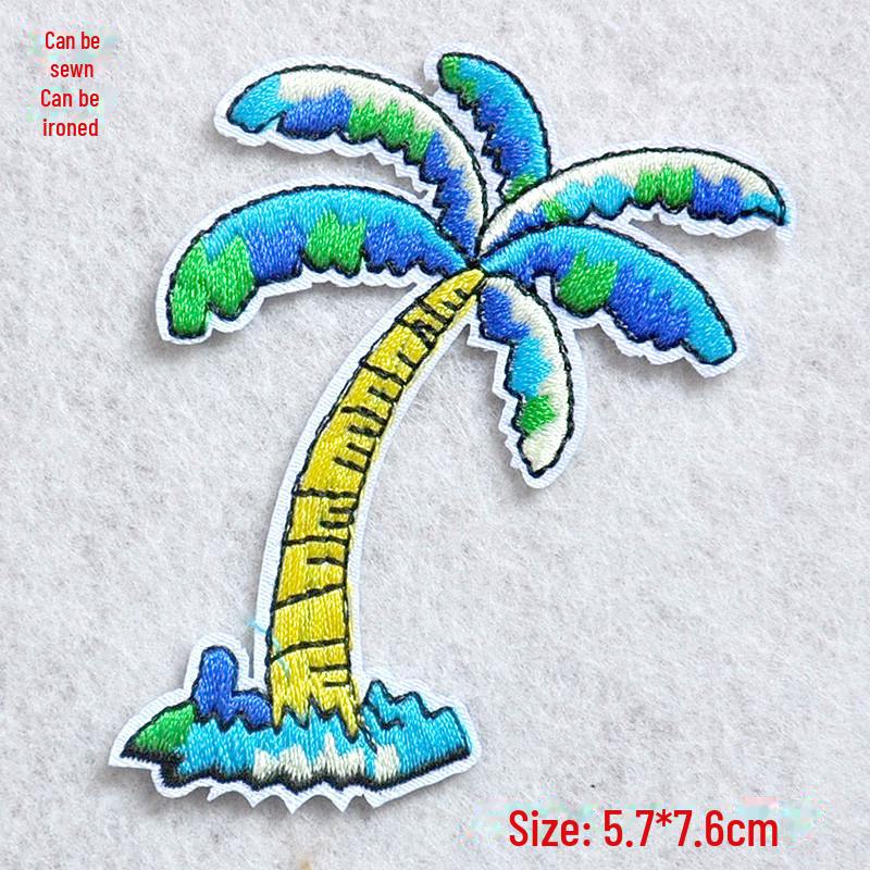 Cartoon Embroidery Patch Set for Clothing: Jeans, Down Jackets, and Repair