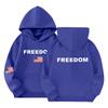 Children's Fashion Hooded Long Sleeved Printed Casual Pullover Sweatshirt Top