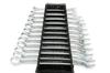 Standard Combination Wrench Set E-Value EMS-12S Set, 7-19mm, 12-Piece