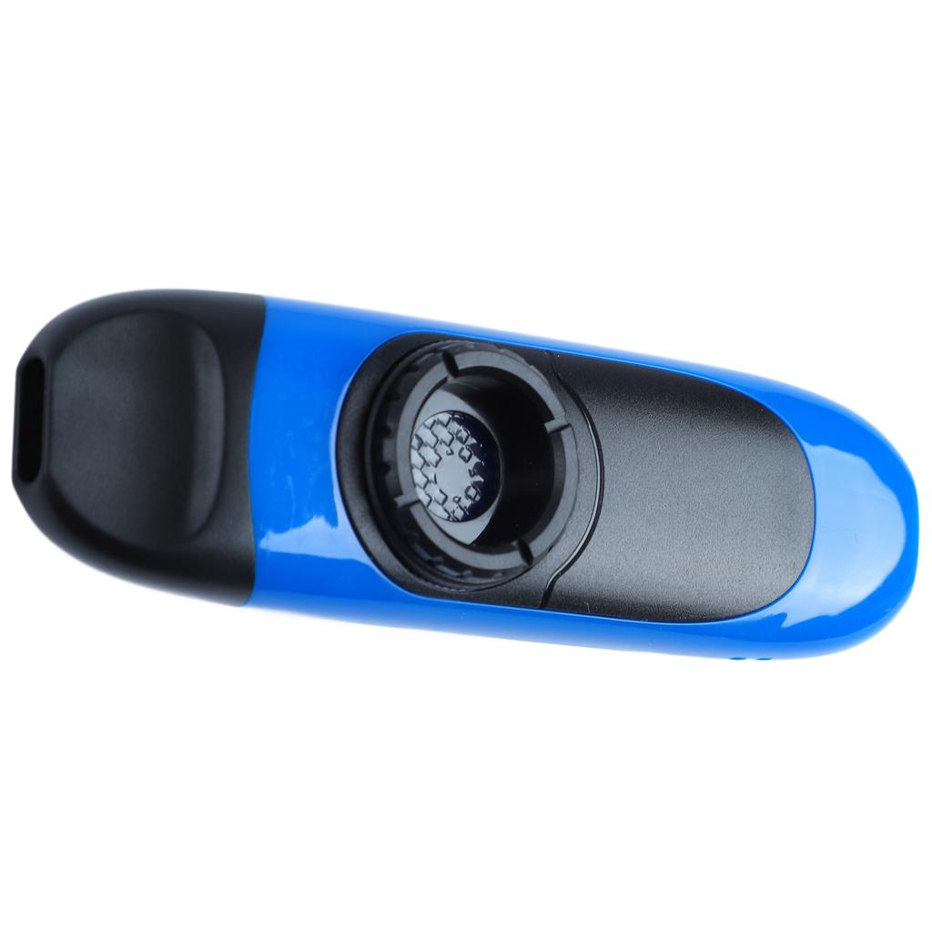 Elektrisches Kazoo 11cm Professionelles Harz Klein Tragbares Kazoo-Set mit Tonabnehmer für Auftritte Blau