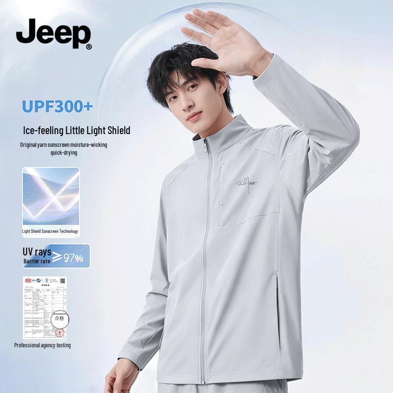 JEEP Men s Summer Cooling Sun Protection Hoodie 2XL