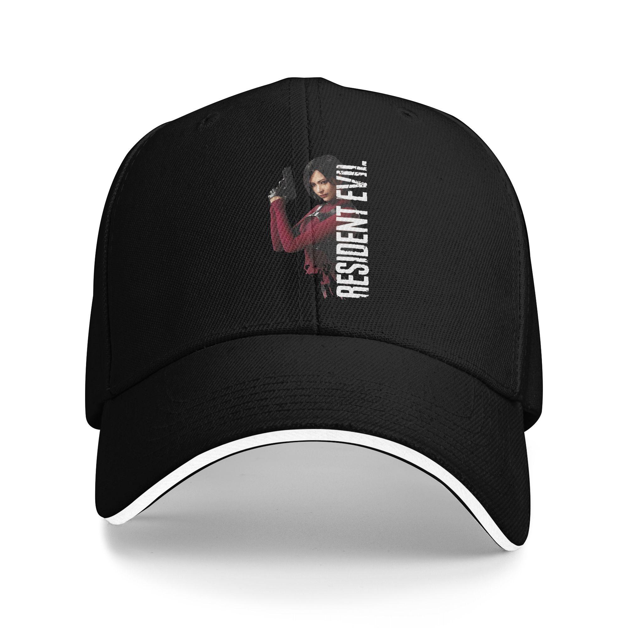 

Ada Wong Residents Evils Casual Baseball Cap Summer Trucker Hat Hot Sale Outdoor Sport Snapback Cap Unisex-Teens Baseball Caps As Picture чёрный