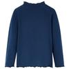 T-shirt enfants à manches longues bleu marine 92/104/116/128/140