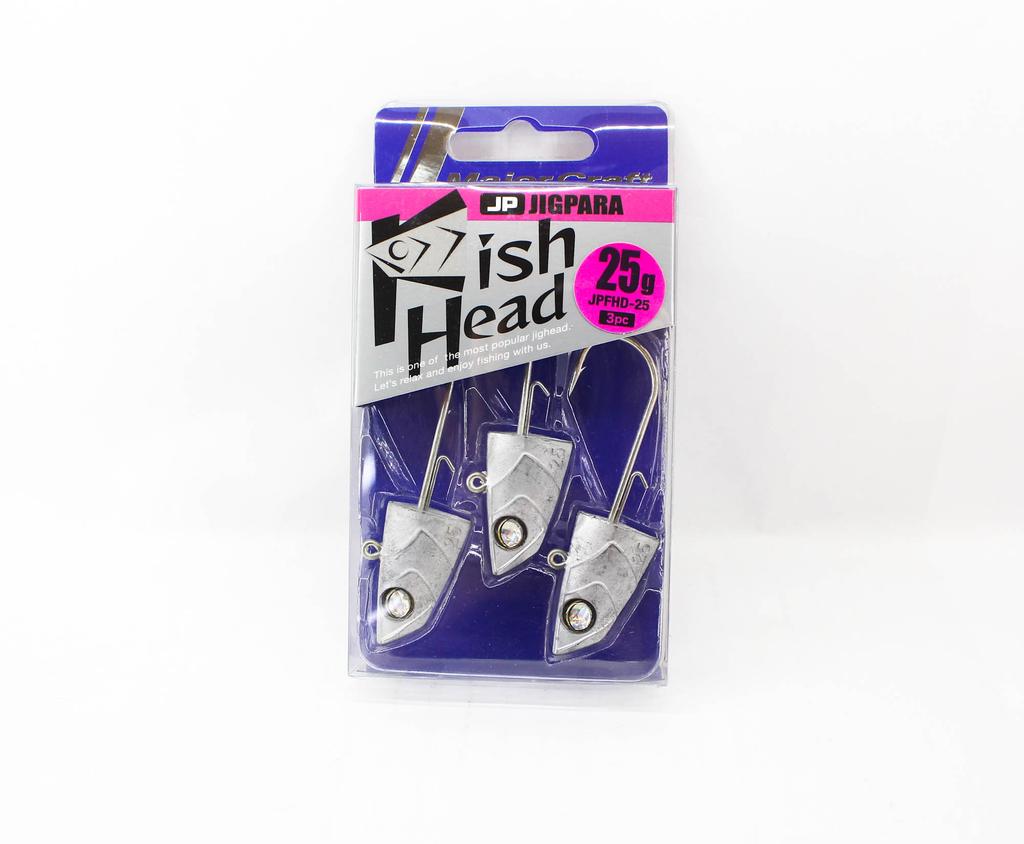 Major Craft Джиг-головка Fish Head JPFHD-25 грамм Размер 4/0 (6379)