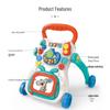 Interaktives Baby-Lauflernspielzeug mit Musik, Kippsicher, für 6-18 Monate
