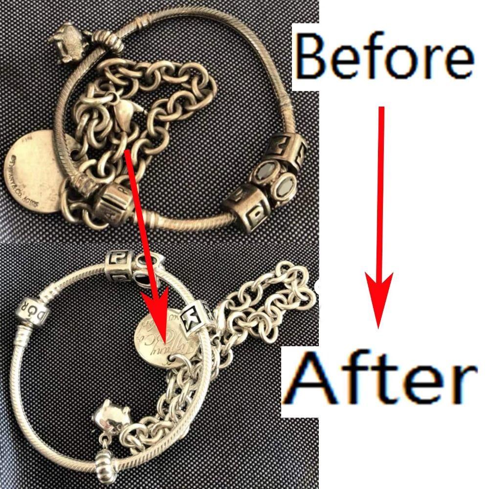 50Pcs Soft Fabric Silver Polish Cleaner Reusable Cleaning Polishing Cloth  Silverware Care