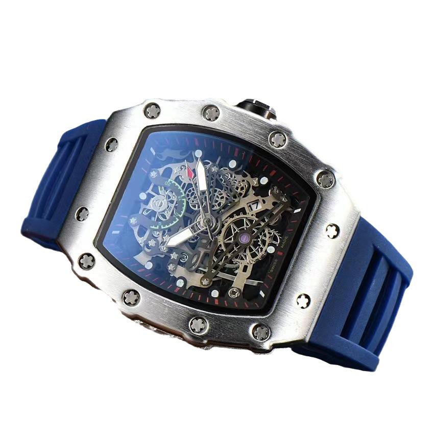 Best-Selling New Richard Skeleton Barrel Sport Men's Watch