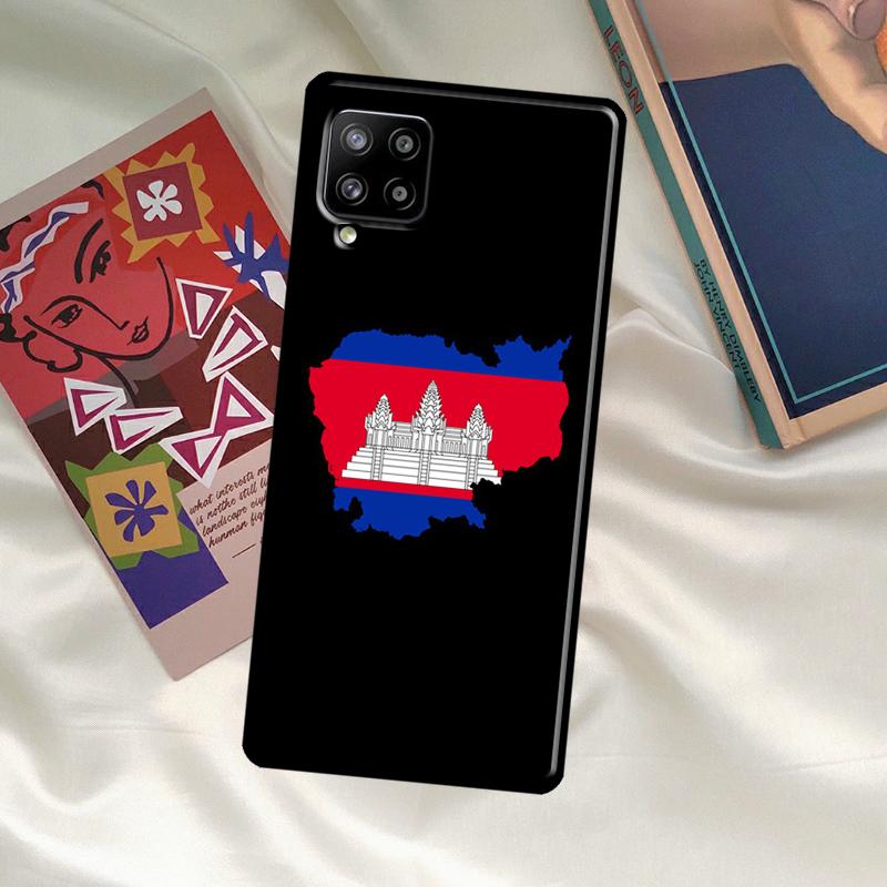 Cambodia Flag Case For Samsung Galaxy A52 A32 A12 A33 A06 A16 A26 A36 A56 A15 A53 A13 A34 A54 A14 A35 A55