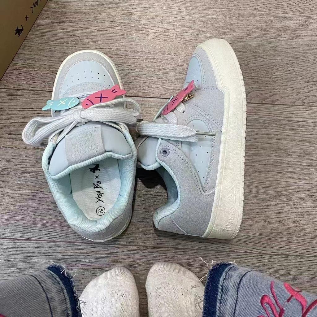 Niche Ugly Cute Bread Shoes New Summer Platform Beginner Board Shoes Doll Shoes
