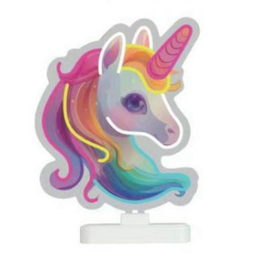 Creative Unicorn LED Neon Night Light - Perfect for Bedroom Ambiance