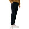 FILA FW22 Logo Print Straight Leg Cuffed Casual Sports Pants Men bottoms Black F51M247606F-BK