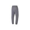 Li Ning Fitness Series Solid Color Mid Waist Fleece Knitted Sports Pants Men Pants Smoke-Gray AKLT793-2