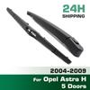 Wiper 12" Rear Wiper Blade & Arm Set Kit For Opel Astra H 5 Doors 2004 - 2009 Windshield Windscreen Tailgate Window