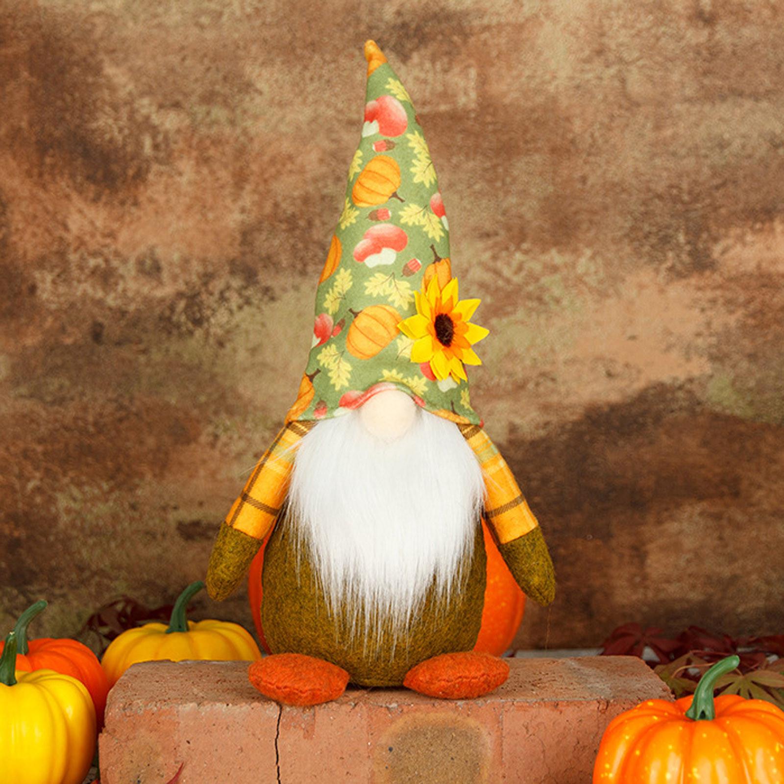 

Шляпа на День Благодарения, безликий старик, кукла, гном, праздничное украшение One Size