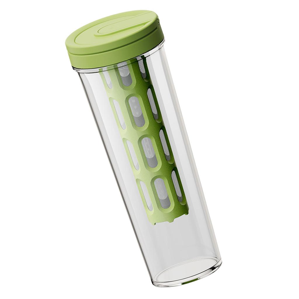 1L Fassungsvermögen Cold Brew Kaffeebereiter Mehrzweck-Teebecher mit Filter Tragbare Versiegelte Wasserflasche