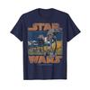 Star Wars AT-AT Walkers Vintage T-Shirt Black