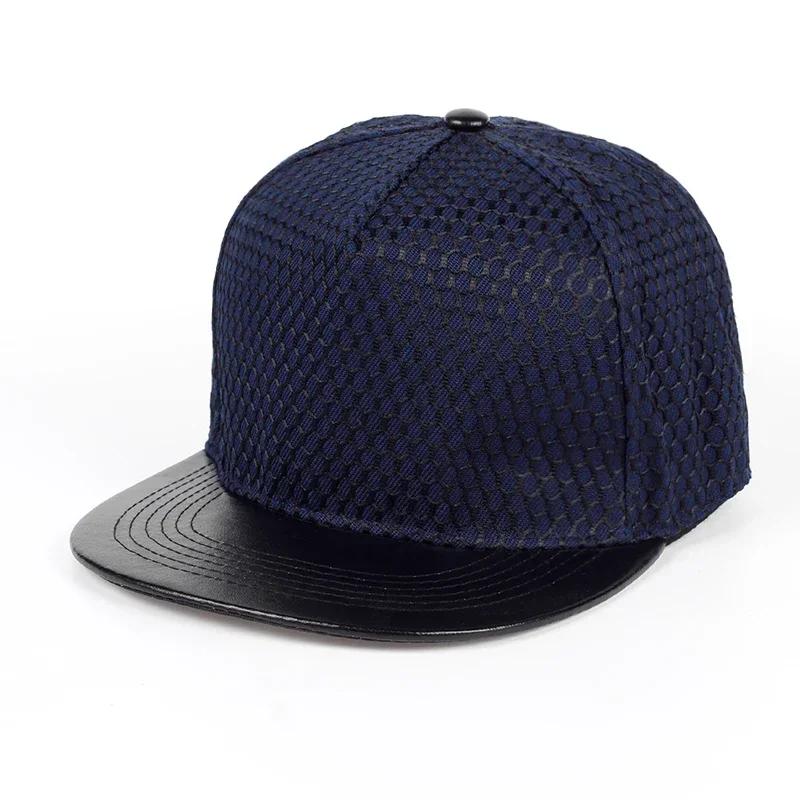 Mode Lichtbord Net Hoed Hip Hop Hoeden Street Tide Mannen En Vrouwen Platte Pet Mode Hip-Hop Baseballpetten Gorras Vloot