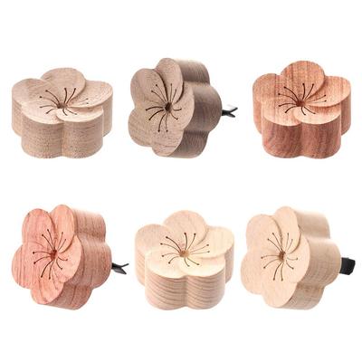 Essential Oil Aromatherapy Car Essential Oil Diffused Wood Wooden Aroma Essential Oil Diffuser
