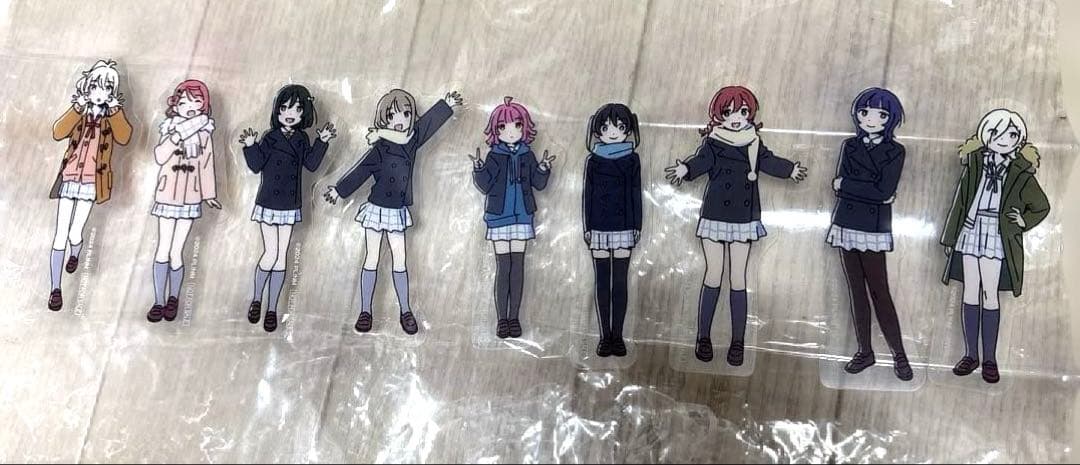 [USED] Movie Love Live! Nijigasaki Final Chapter 2 Movie Ticket Bonus: Die-cut Clear Card