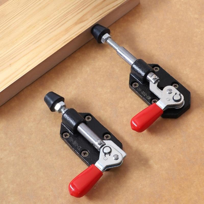 Woodworking Table Clamp Strong Hold Hand Woodworking Tool Iron Woodworking Table Grip Suitable for Precise Woodworking