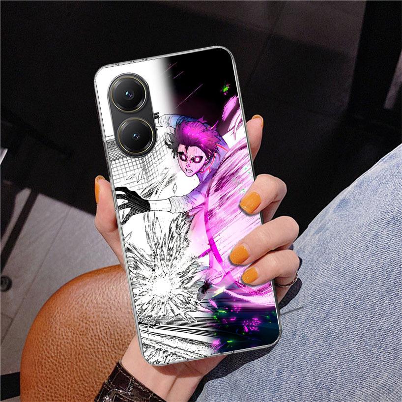 Blue Lock Football Anime Phone Case For Xiaomi Poco X7 X6 X5 Pro F7 Ultra Redmi 15C 15 13C 13 12C 12 10 10A 10C 9 9A 9C 9T Cover