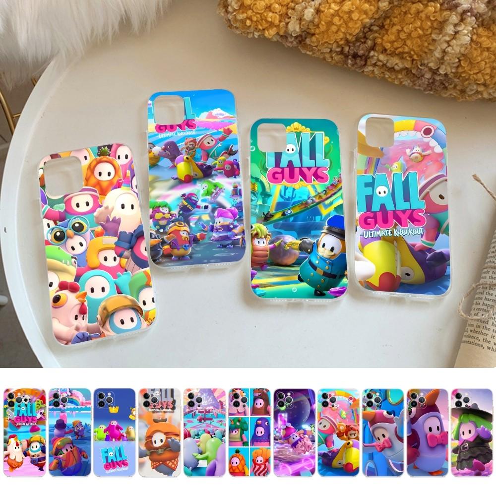 Funny Cute G-Guys F-Fall Game Phone Case for iPhone 15 8 7 6 6S Plus X SE 2020 XR XS 14 11 12 13 Mini Pro Max Mobile Case