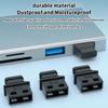 5Pcs 10Pcs USB Port Plug Cap With Handle Anti Dust Cover For Laptop Computer Socket Durable Silicone Protection