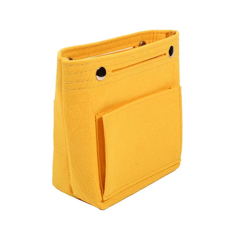 Women Storage Bag Felt Purse Organizer Insert– Inner Liner Pouch For Shoulder Bags, Handbags & Totes Cosmetic Makeup Bags NEW