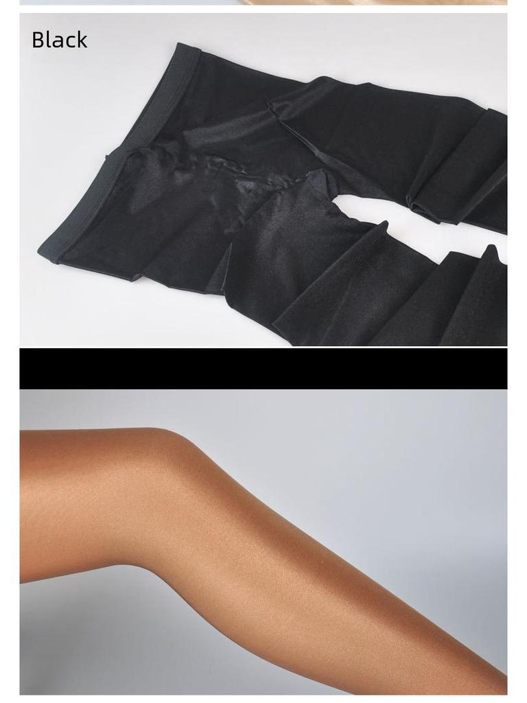 70D lesklé reflexní punčocháče pro noční klubové vystoupení