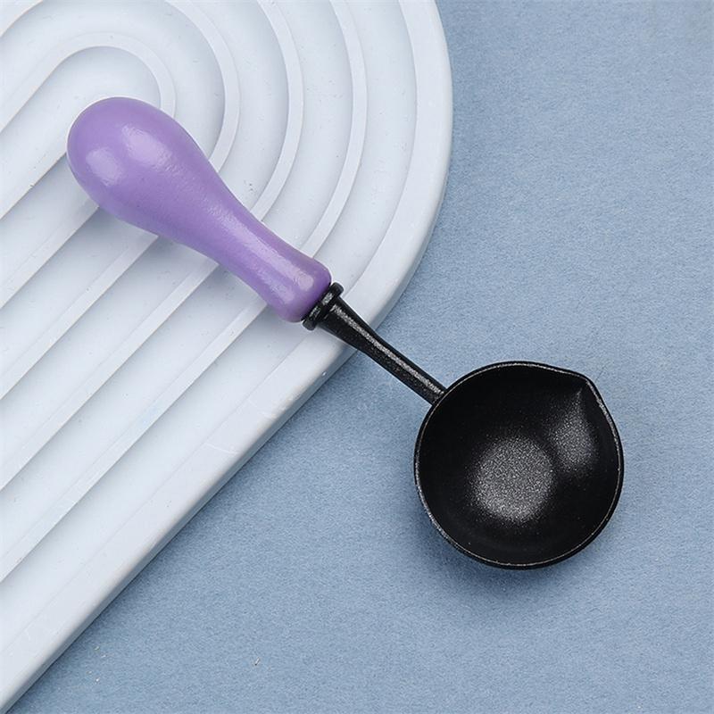 1PC Diy Wachs Siegel Stempel Löffel Nicht Slip DIY Handwerk Umschlag Brief Wachs Versiegelung Löffel