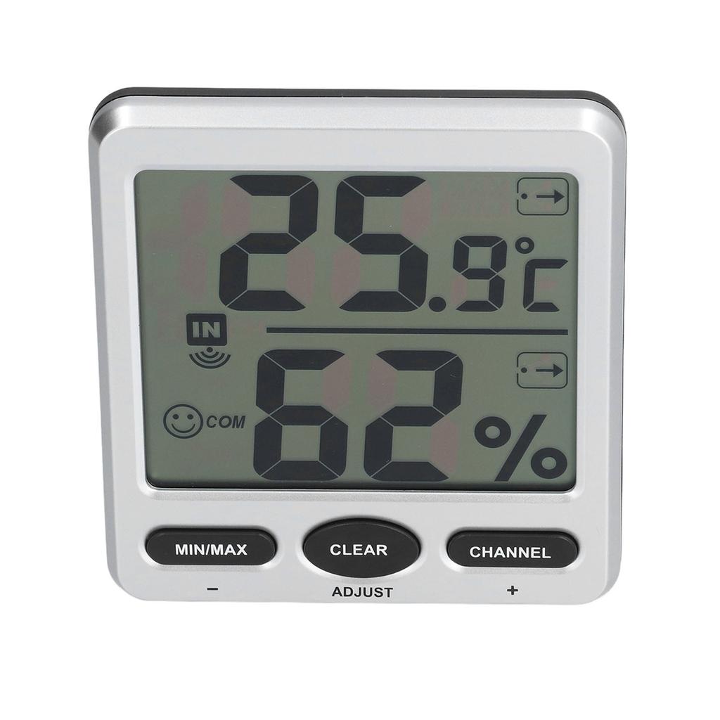 Wireless Thermometer Hygrometer Digital Temperature Humidity Monitor for Indoor Outdoor Baby