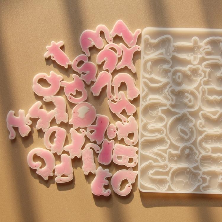 Multipurpose Silicone Pendant Mold Easy Release Design Silicone Texture Perfect for Soap Wax Chocolate Decoration Molds