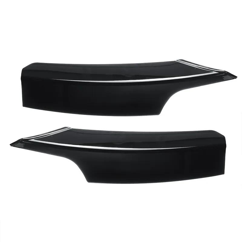 Fog Lamp Cover Trim Front Canards Splitter For BMW F30 F31 F35 M Sport 320i 325i 328i 335i 2012-2019 Front Bumper Lip Body Kit