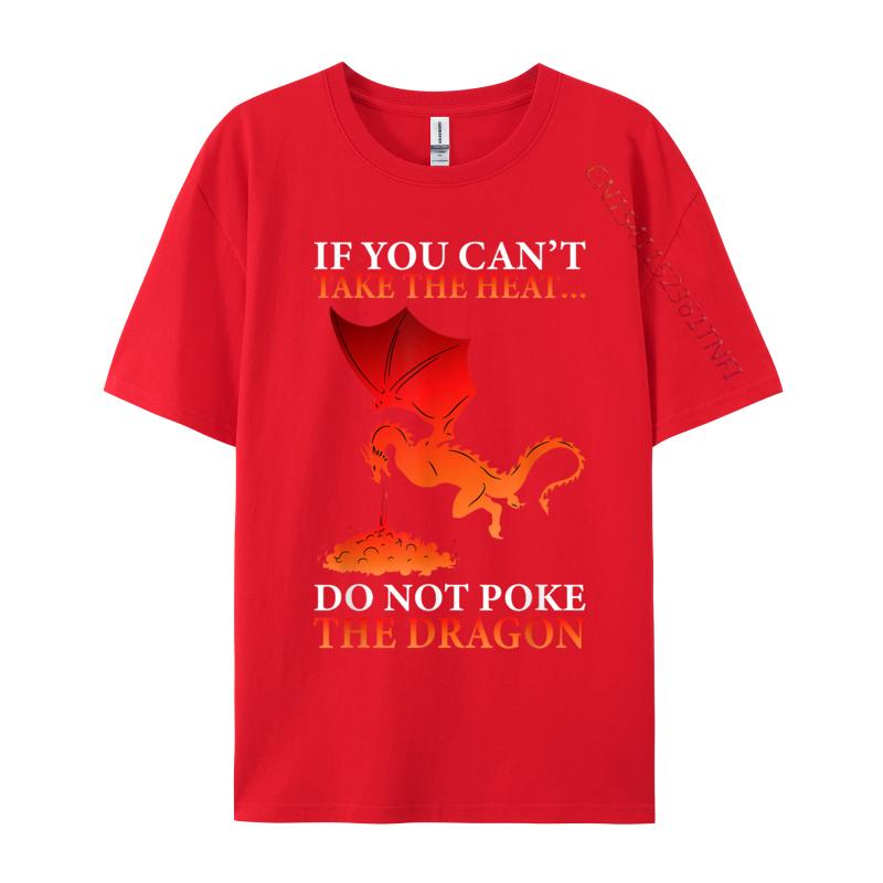 Cool Dragon Flame-Spewing Flying Mythical Creature Design Cotton Men Tops Shirt Camisa T-Shirt Luxury Designer T-Shirts Classic