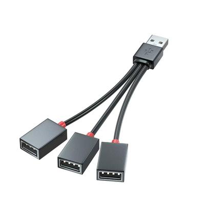 New 2 In 1 USB HUB Type C Hub Data Transfer USB Splitter 3 In 1 Multifunction Adapter Charging Cable