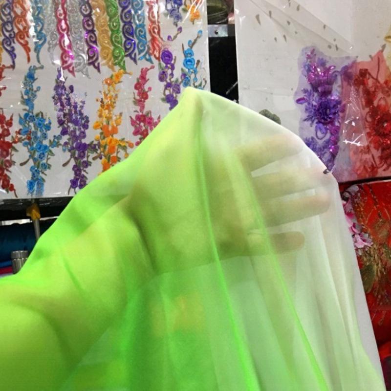 

30D Gradient Tencel Chiffon Fabric for Ancient Hanfu Costumes