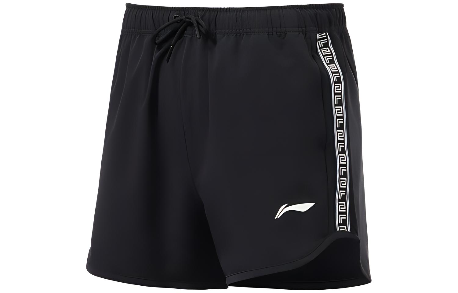 Li Ning Training Collection Fitness Collection Casual Shorts Women s Black AKSR446-1 M
