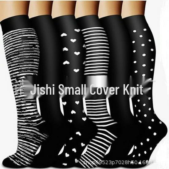 Unisex Long Compression Socks for Cycling, Running, and Marathon