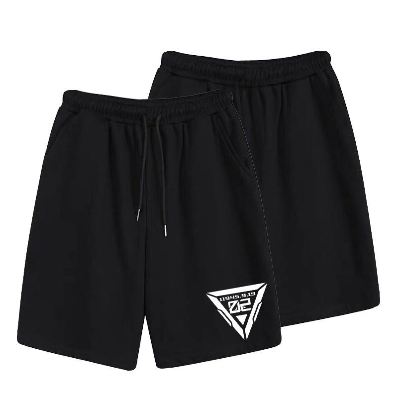 Casual Pants Men's Summer Trendy Brand Loose Sports Micro-elastic Five-point Sports Shorts Men