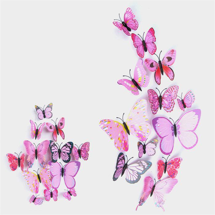 3D Butterfly Hairpin & Decorative Scene Props - 4.5CM