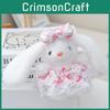 Fluffy Cartoon Princess Skirt Rabbit Doll With Pp Cotton Filling Gifts For