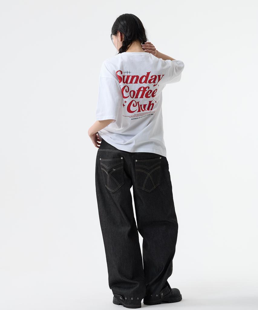 Nasttingijeubeleoldaenmi Coffee Club Tee_White