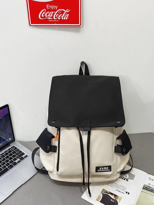 Men's College Backpack, 16-Inch Large Capacity, Casual Travel Laptop Bag