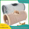 Foldable Rainbow Cat Tunnel: Interactive Cross-Border Play Tube for Cats