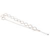 Fashion Gold Plated Belt Decoration Belt for Dress Circle Metal String Girls Belts Metal Waist Chain