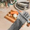 Stainless Steel Mesh Metal Chainmail Gloves Butchers Glove for Cutting Meat Oyster Shucking Chefs Meat Fish