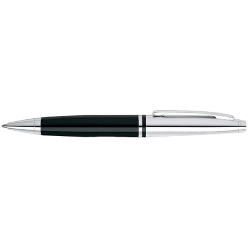 Cross Calais Refillable Ballpoint Pen, Medium Ballpen, Includes Premium Gift Box - Chrome/Black