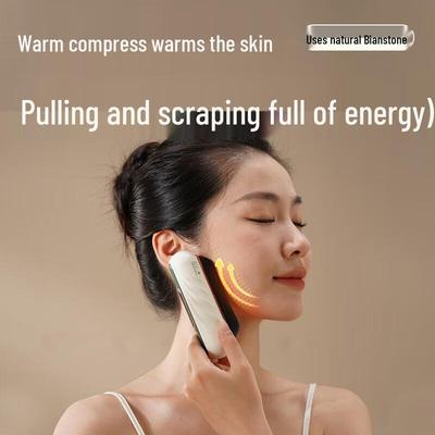 HEZHENG Electric Bian Stone Gua Sha Massager CN Plug (adapter Included)