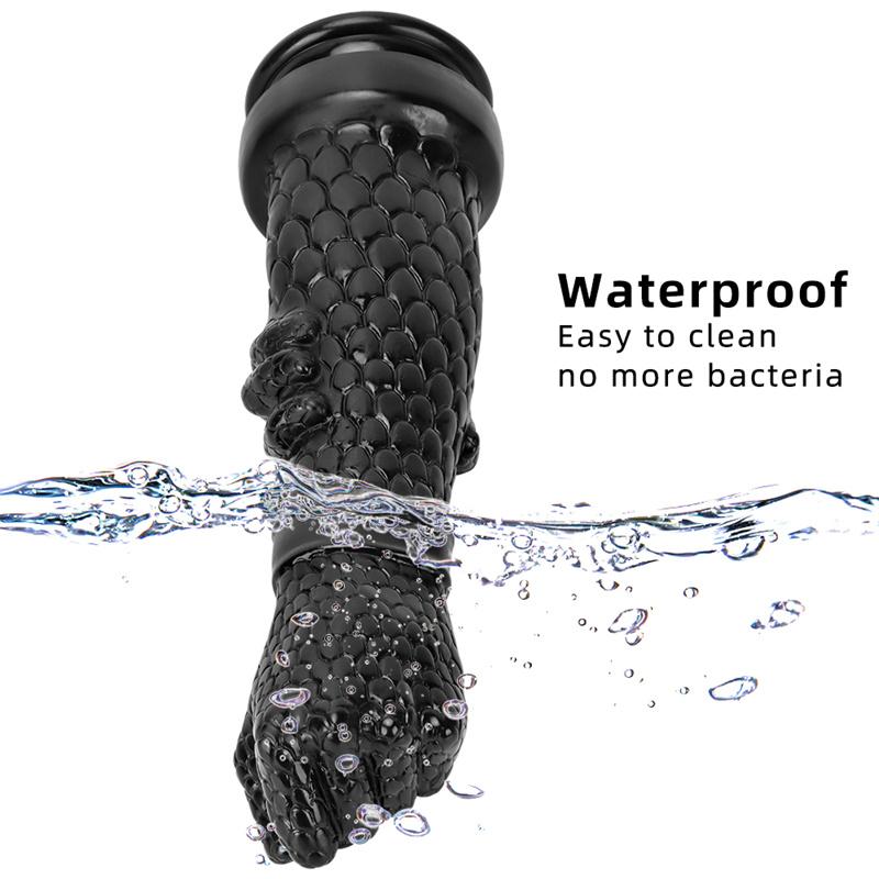 Knyttneve Overdimensjonert Fake Arm Hardcore Onani Knyttneve Butt Plug Kvinnelig Bakgård Ass Voksenprodukter