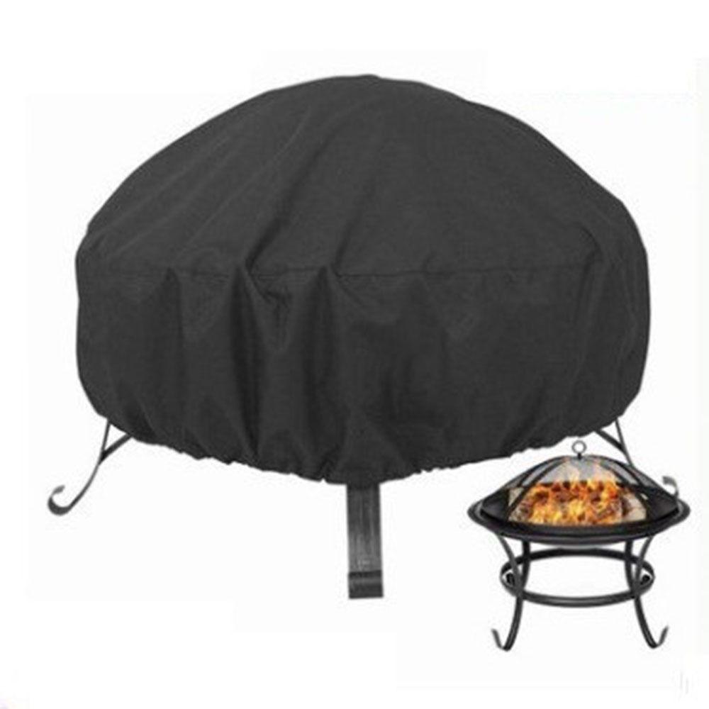 Dustproof Outdoor Stove Protector 210/420D Stove Cover Chiminea Cover Stove Dust Cover  Garden